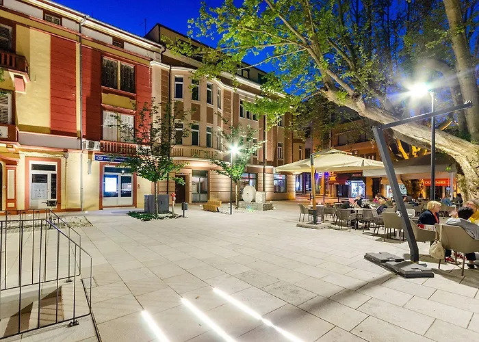 Feriehus Modernes In Der Altstadt Nur 180 Meter Zum Mit Parkplatz, Grill, Klima Crikvenica